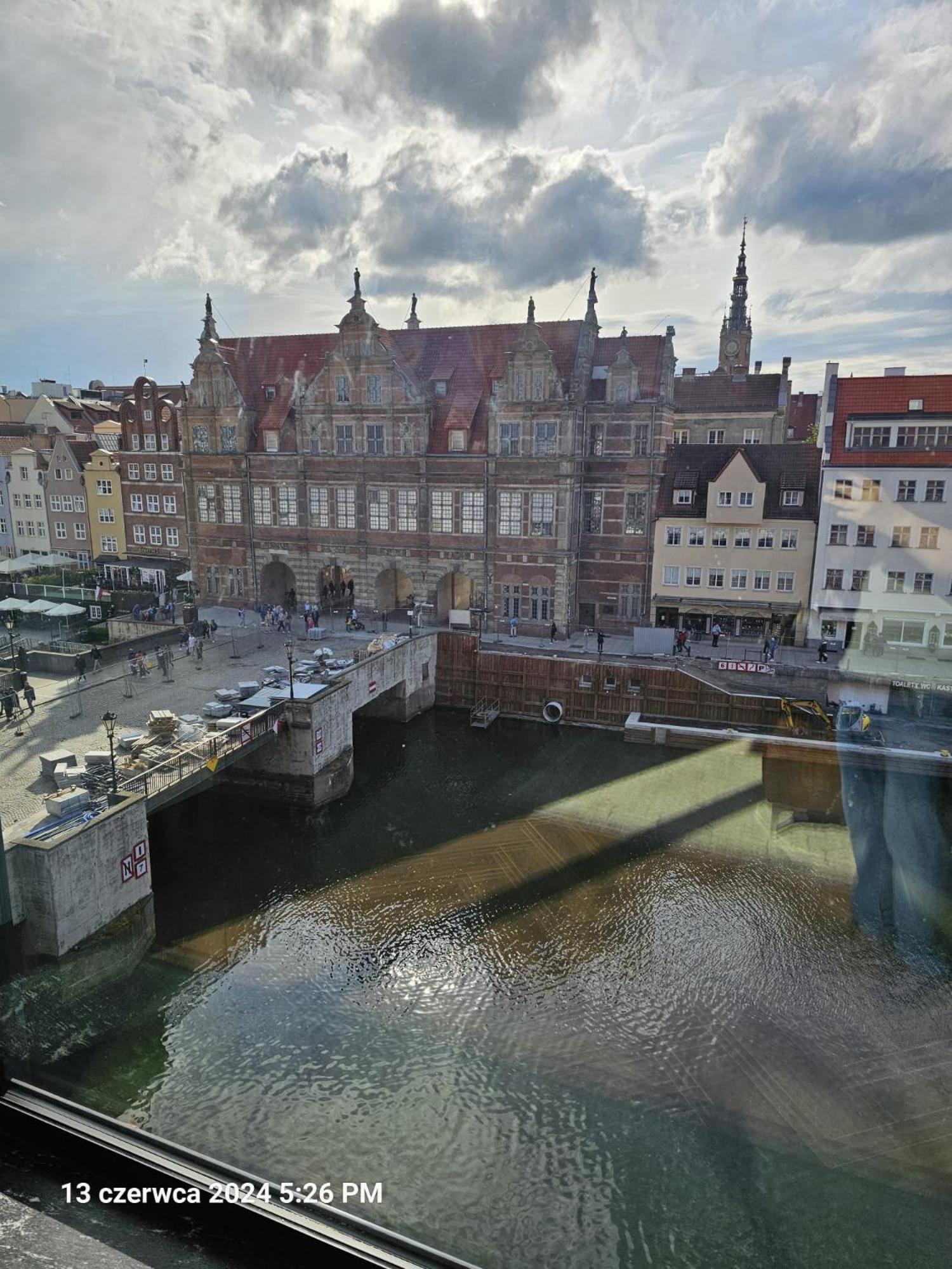 Apartament Chmielna Z Widokiem Na Rzeke Gdańsk Zewnętrze zdjęcie